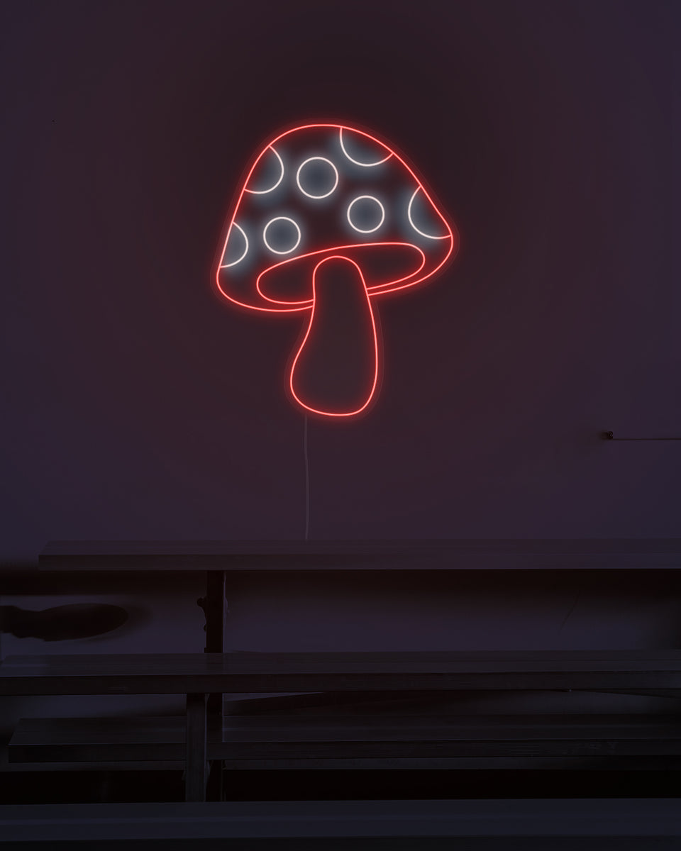 Mushroom LED Neon Sign | Neon Effect